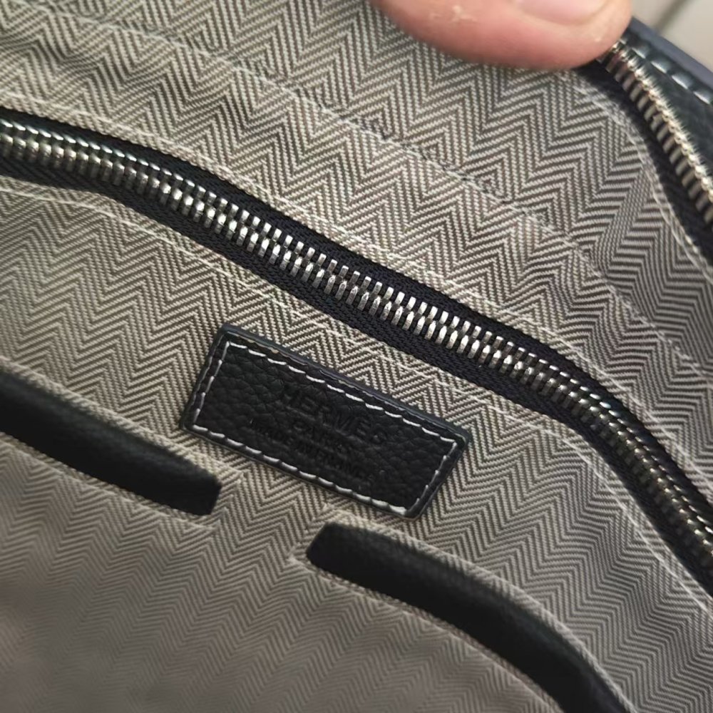 Портфель кожаный мужской 39 см фото 9