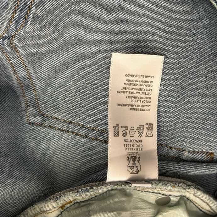 Потертые джинсы в полоску фото 7