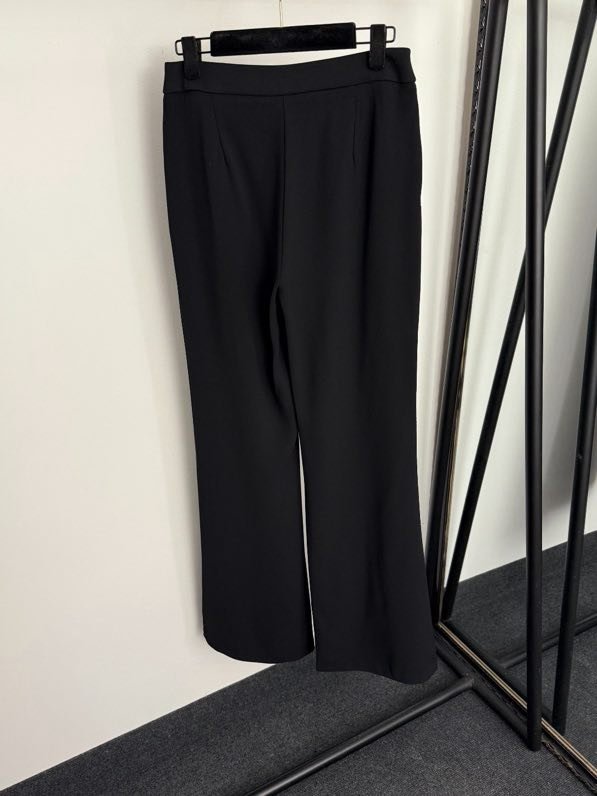 Приталенный пиджак на одной пуговице с брюками фото 8