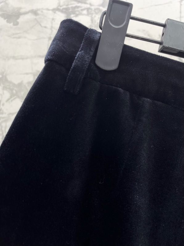 Direct pants of velvet фото 3