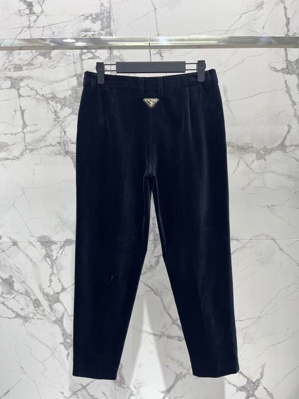 Direct pants of velvet фото 9