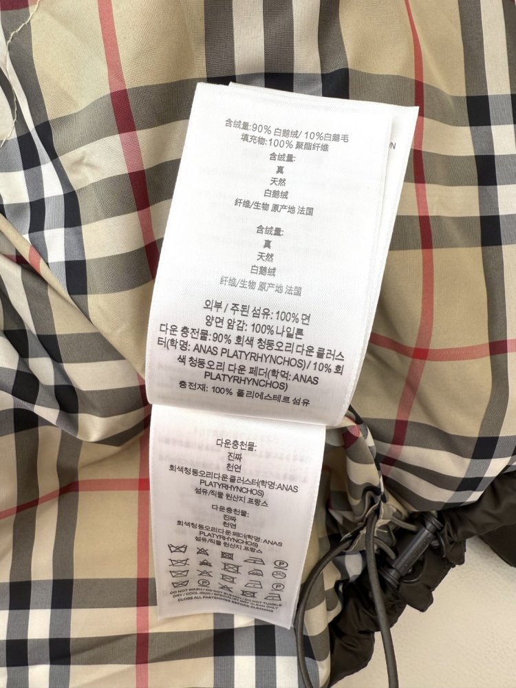 Пуховик Burberry с длинными фото 8