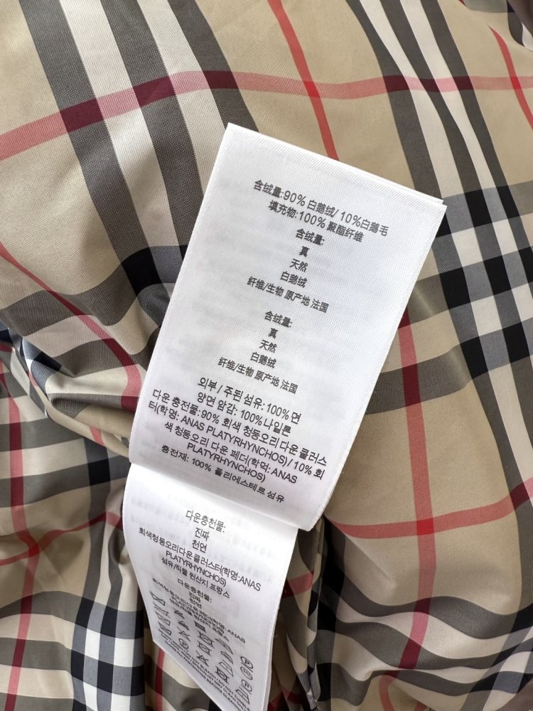 Пуховик Burberry с длинными фото 9