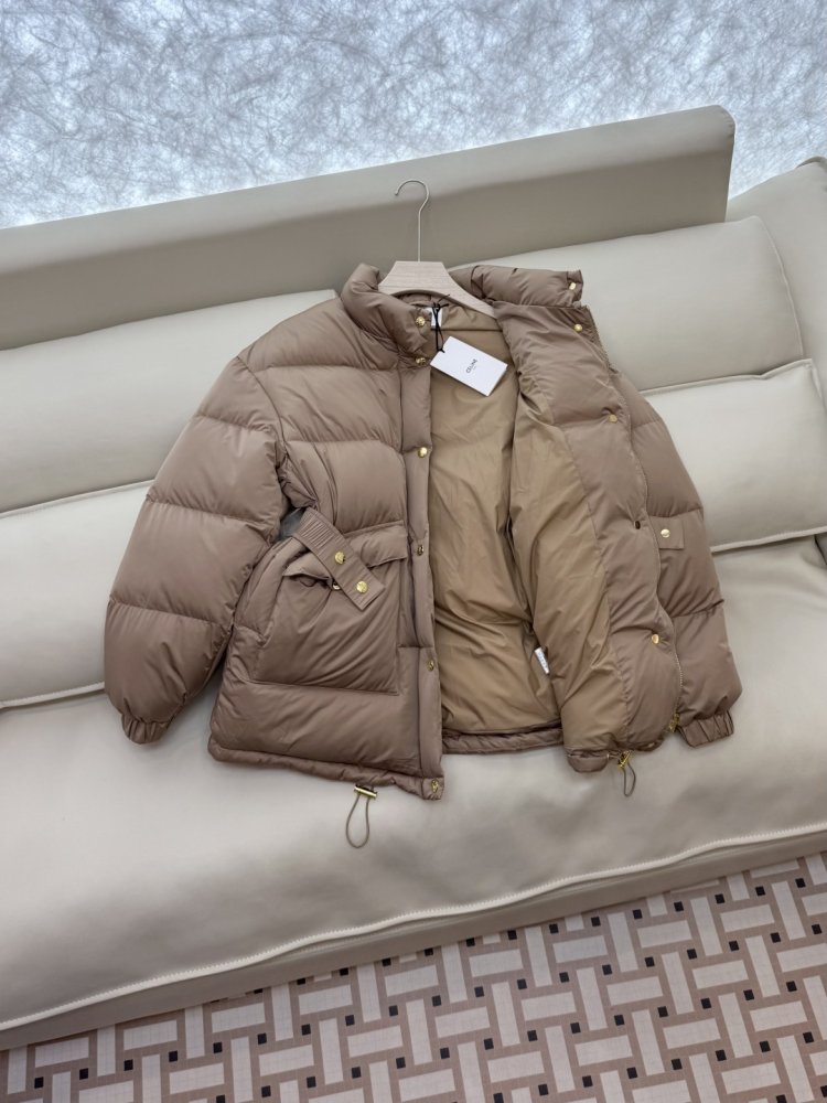 Пуховик Celine средней длины фото 4