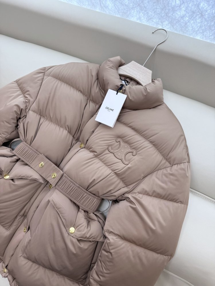 Пуховик Celine средней длины фото 6