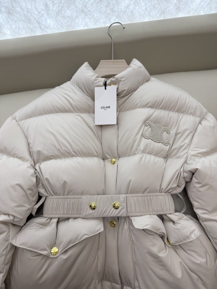 Down jacket Celine secondary length фото 6