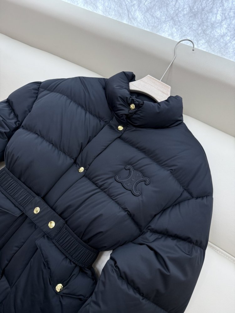 Пуховик Celine средней длины фото 6