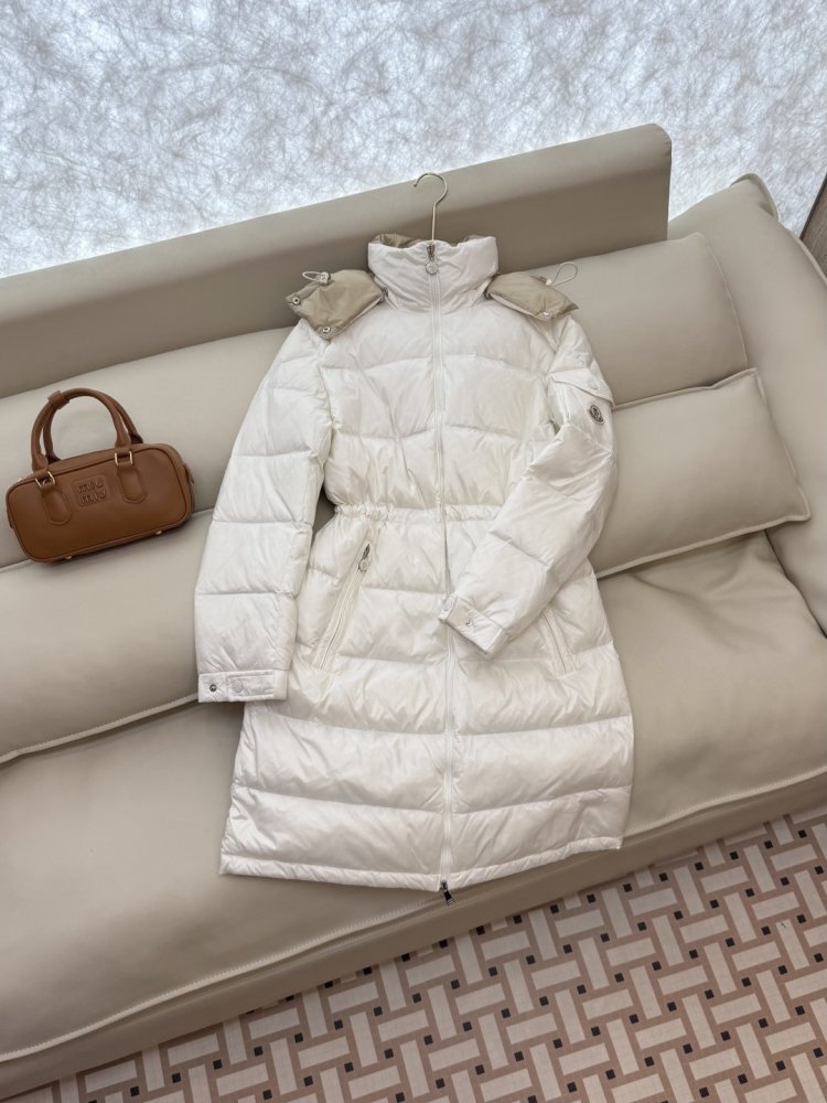 Down jacket a long female фото 3