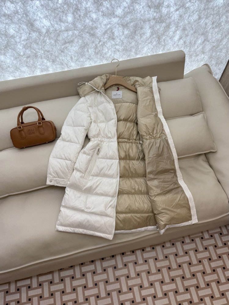 Down jacket a long female фото 4