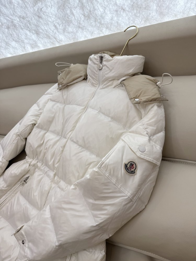 Down jacket a long female фото 7