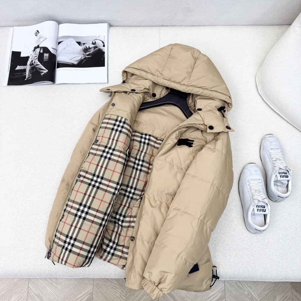 Пуховик двусторонний женский фото 7