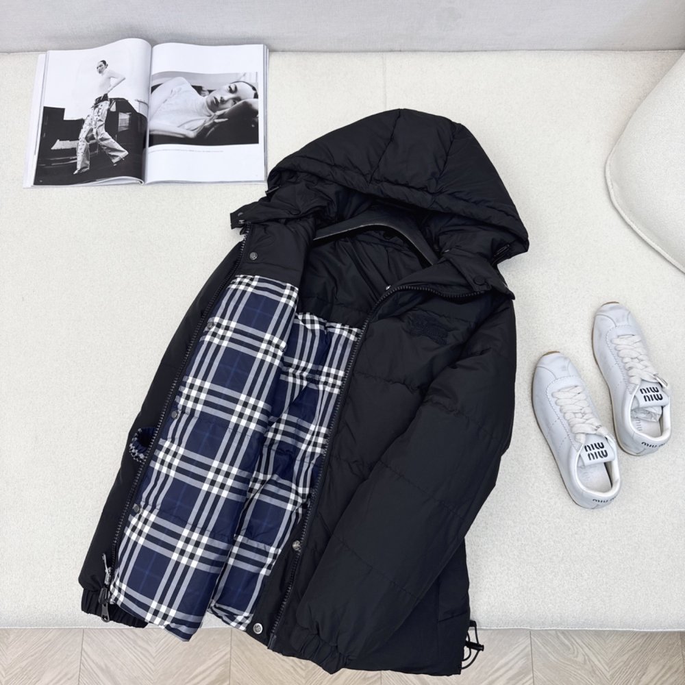 Пуховик двусторонний женский фото 8