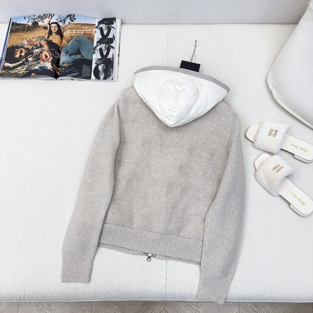 Пуховик меховой женский фото 8