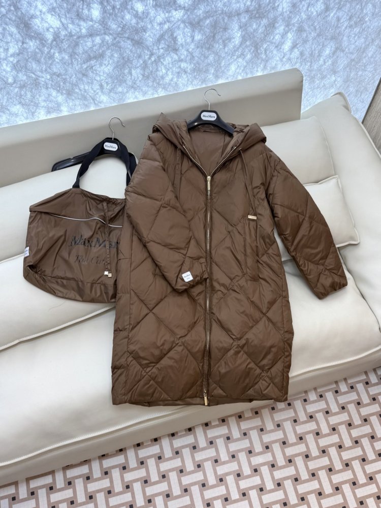 Пуховик с длинными рукавами на молнии фото 3