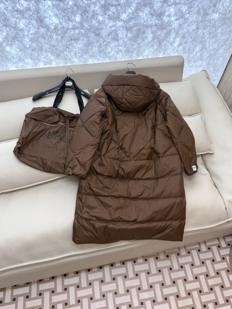 Пуховик с длинными рукавами на молнии фото 4