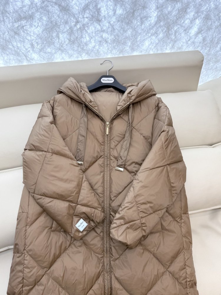 Пуховик с длинными рукавами на молнии фото 6