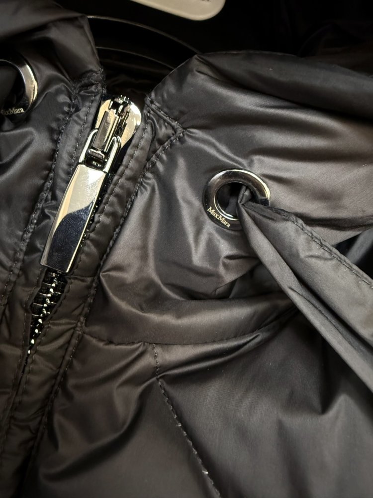 Пуховик с длинными рукавами на молнии фото 7