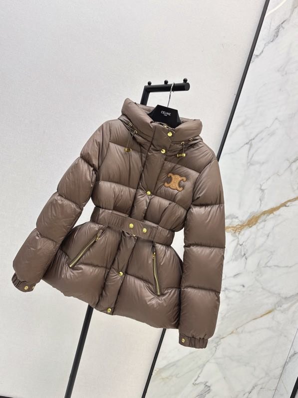 Пуховик с капюшоном женский фото 2