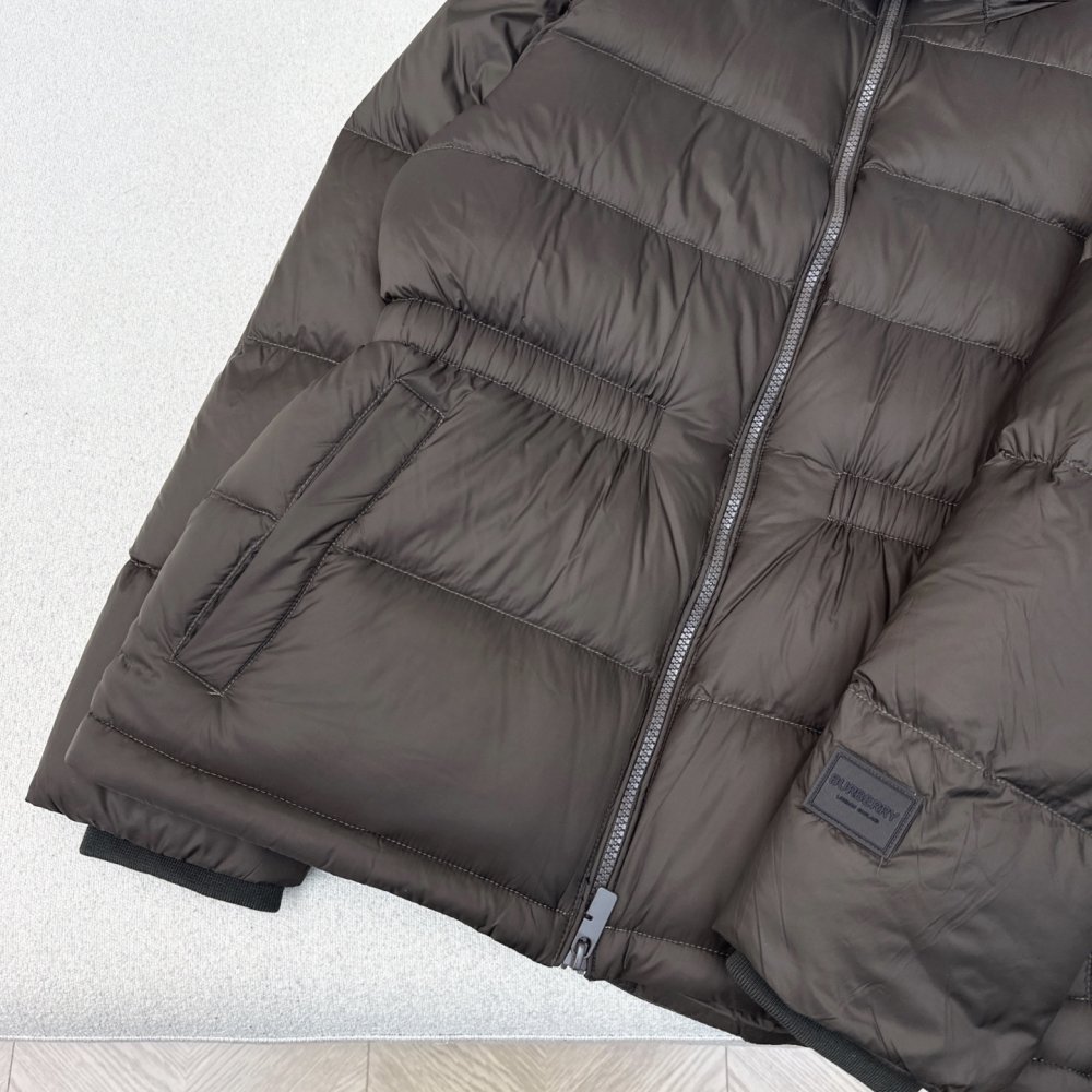 Down jacket from hood female фото 5