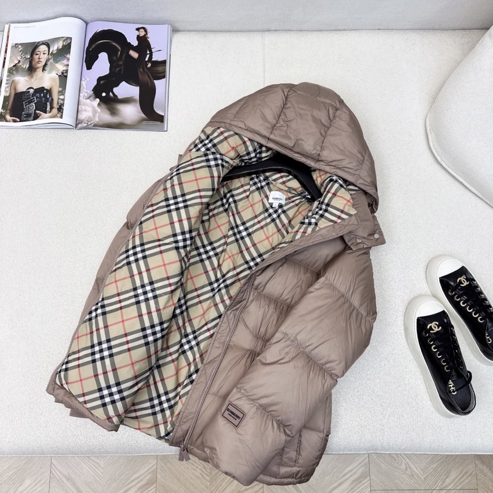 Down jacket from hood female фото 7