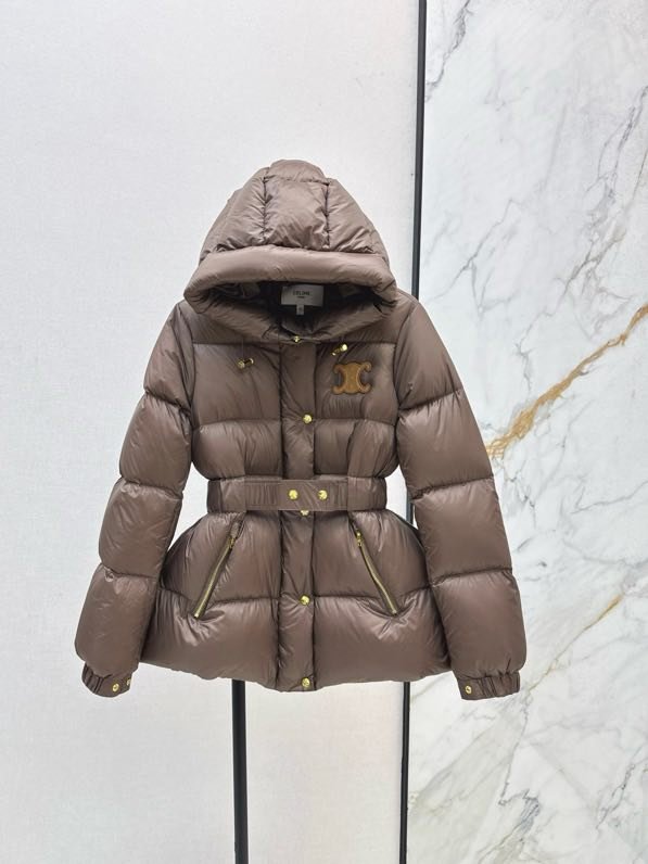 Пуховик с капюшоном женский фото 8