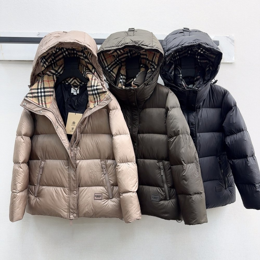 Down jacket from hood female фото 9