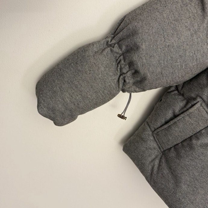 Down jacket from fur collar фото 5