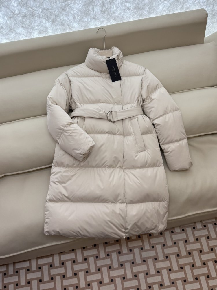 Пуховик з коміром стійкою і довгими рукавами фото 3