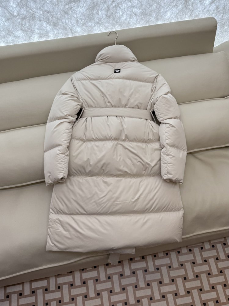 Пуховик з коміром стійкою і довгими рукавами фото 5