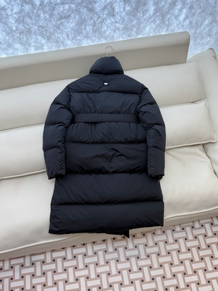 Пуховик с воротником стойкой и длинными рукавами фото 5