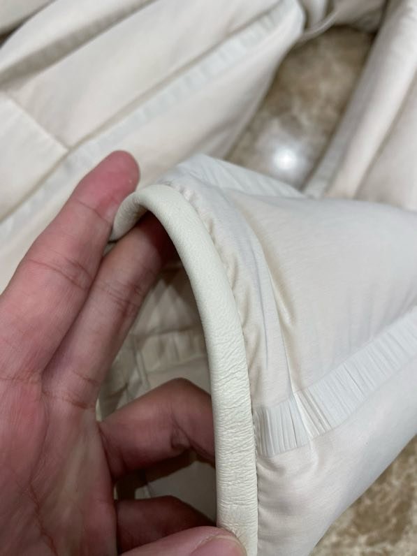 Down jacket female Ivory White фото 6