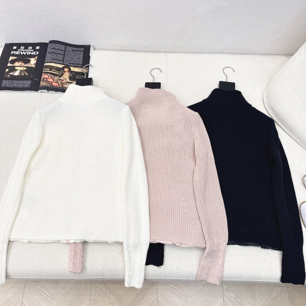 Пуховик женский с шерстяными рукавами фото 6