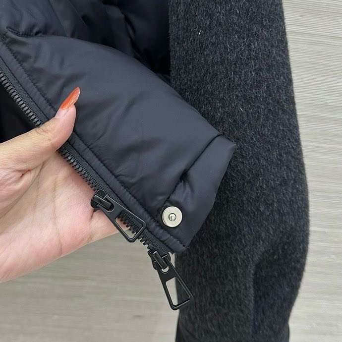 Пуховик женский с сумкой фото 5