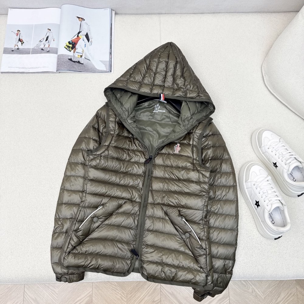 Пуховик женский со съемными рукавами фото 5