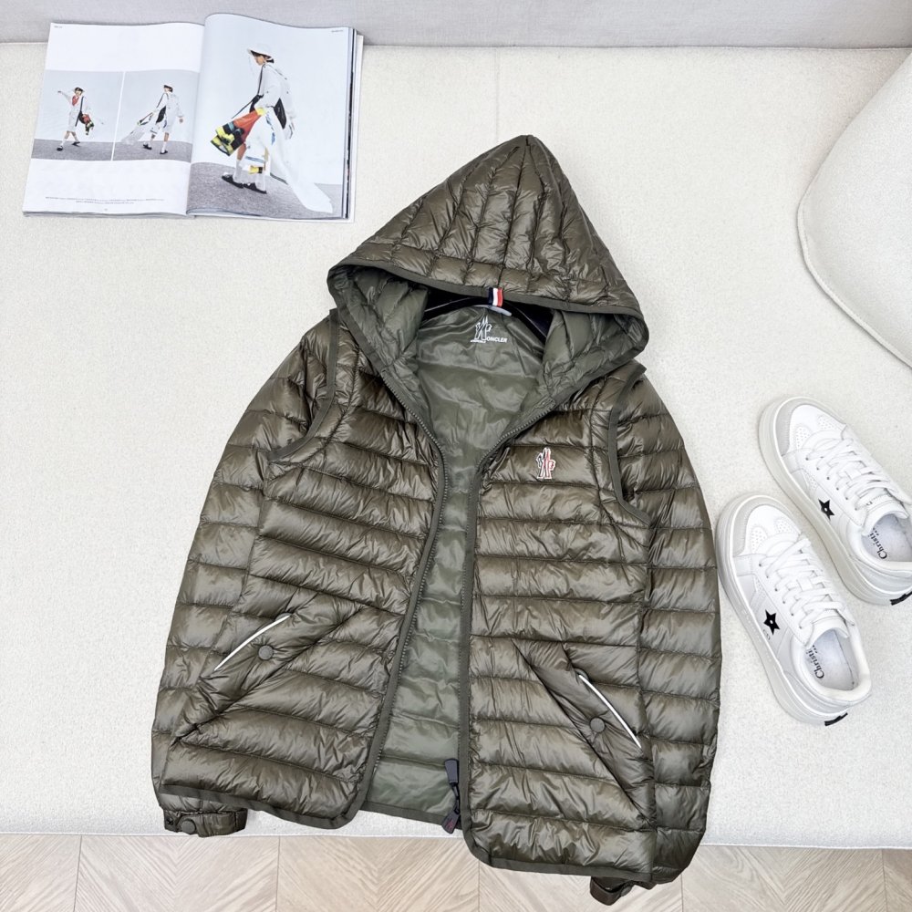 Пуховик женский со съемными рукавами фото 6