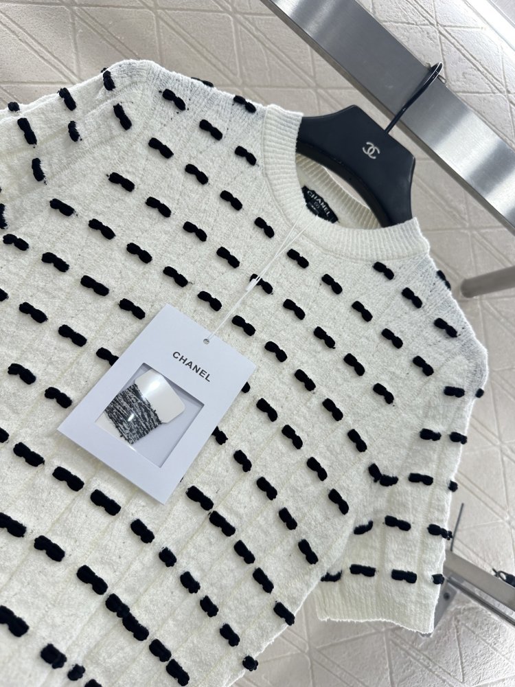 Пуловер с короткими рукавами фото 4