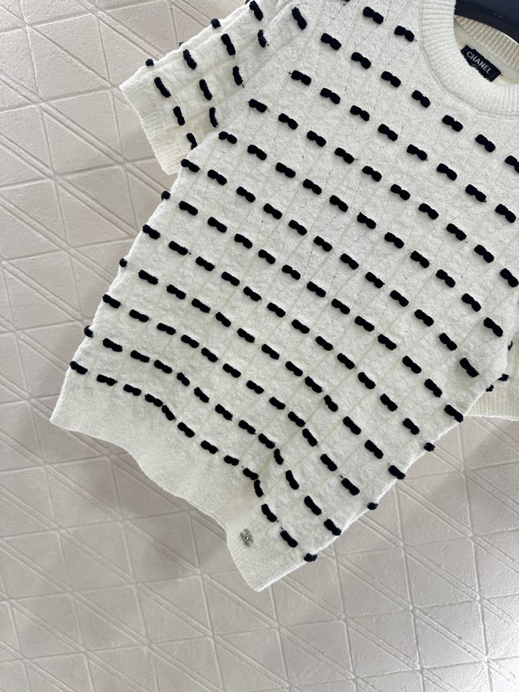 Пуловер с короткими рукавами фото 6