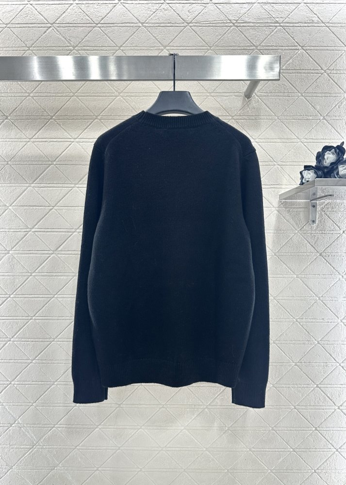 Пуловер с круглым вырезом фото 2