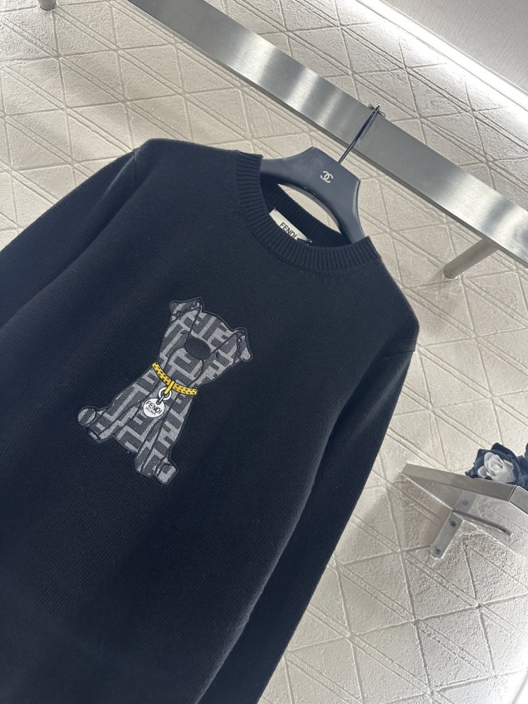 Пуловер с круглым вырезом фото 3