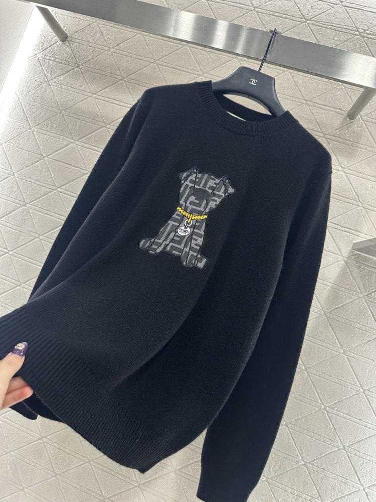 Пуловер с круглым вырезом фото 6