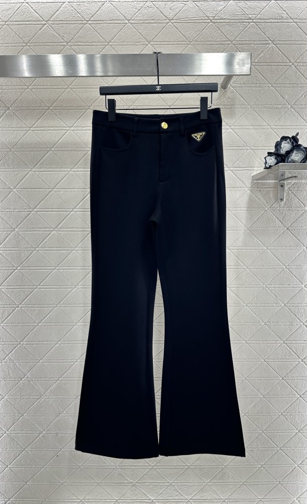 Bell pants from high waist