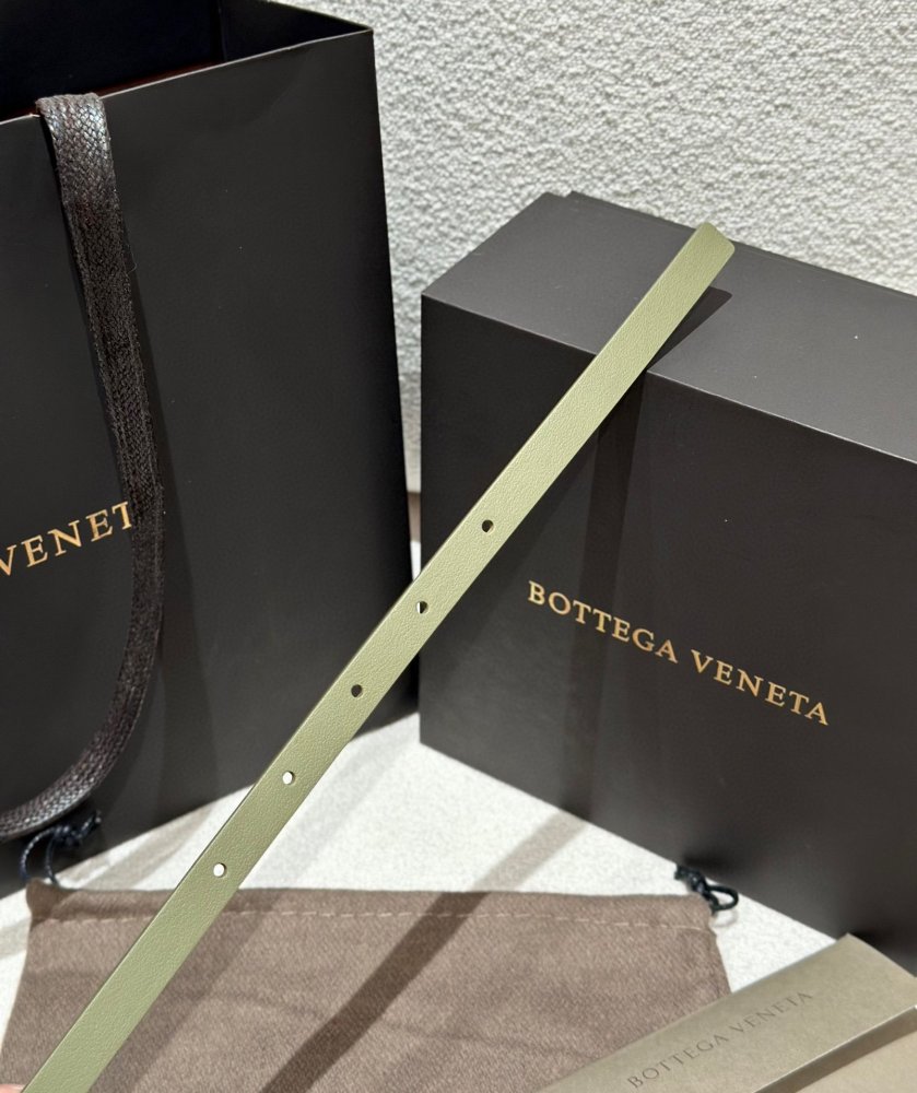 Ремень Bottega Veneta Knot женский кожаный 1.5 см фото 5