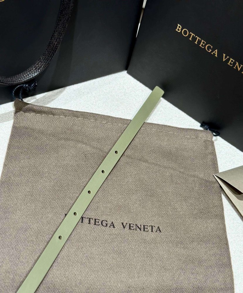 Ремень Bottega Veneta Knot женский кожаный 1.5 см фото 7