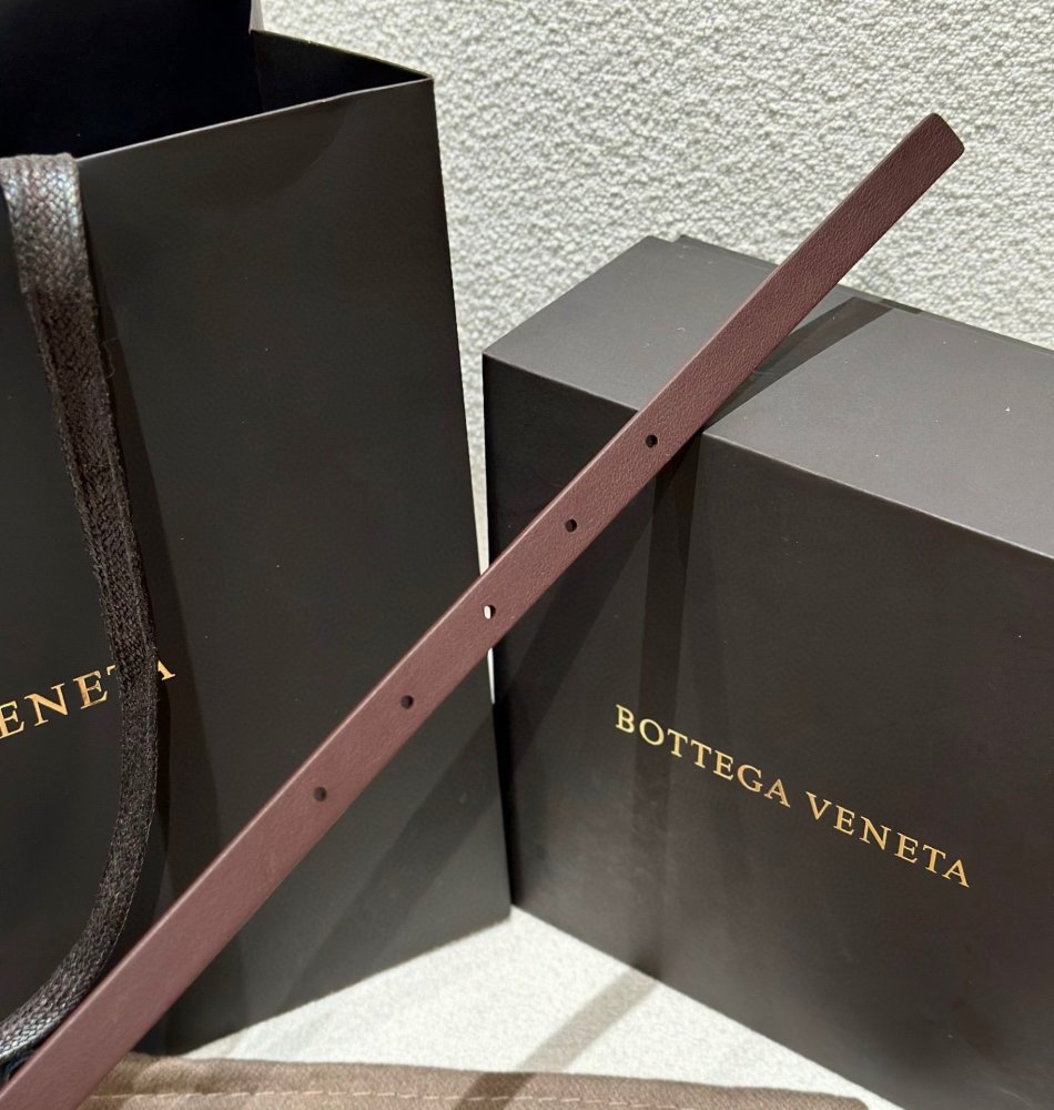 Ремінь Bottega Veneta Knot жіночий шкіряний 1.5 см фото 7
