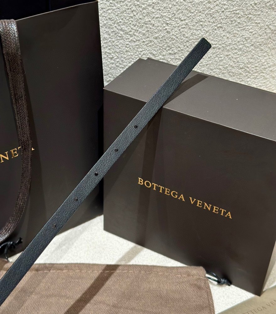 Ремень Bottega Veneta Knot женский кожаный 1.5 см фото 8