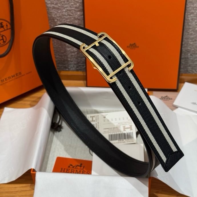 Ремінь двосторонній з шкіри Epsom 3.8 см фото 9