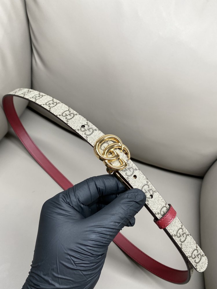 Ремінь GG Marmont жіночий 2 см фото 2