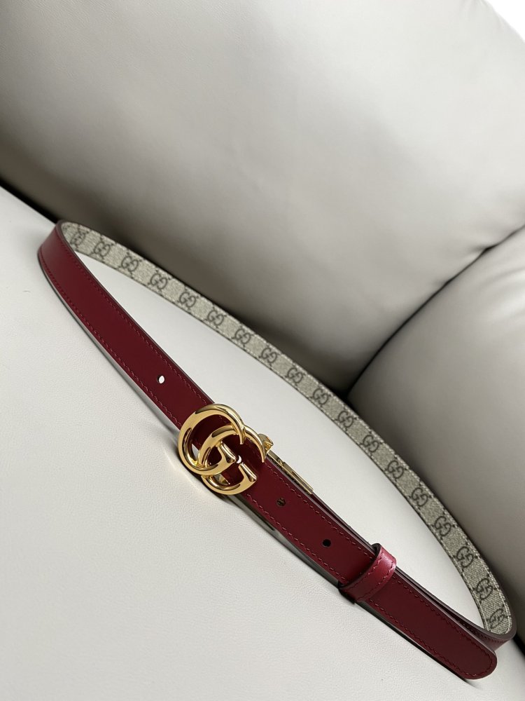 Ремінь GG Marmont жіночий 2 см фото 3