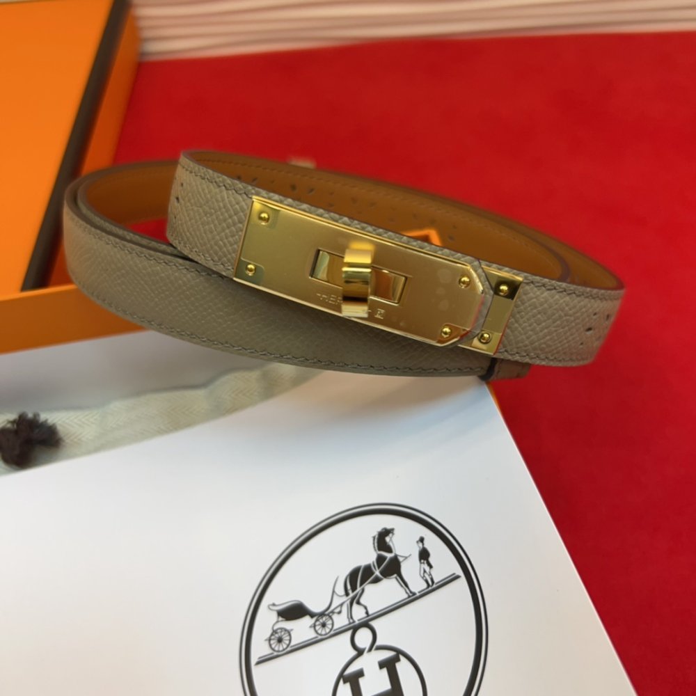 Ремень Kelly кожаный 1.8 см