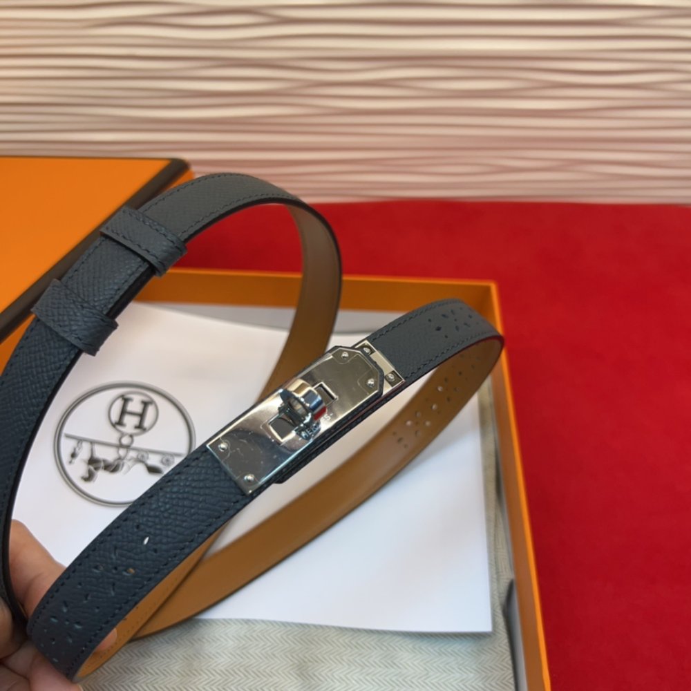 Ремень Kelly кожаный 1.8 см